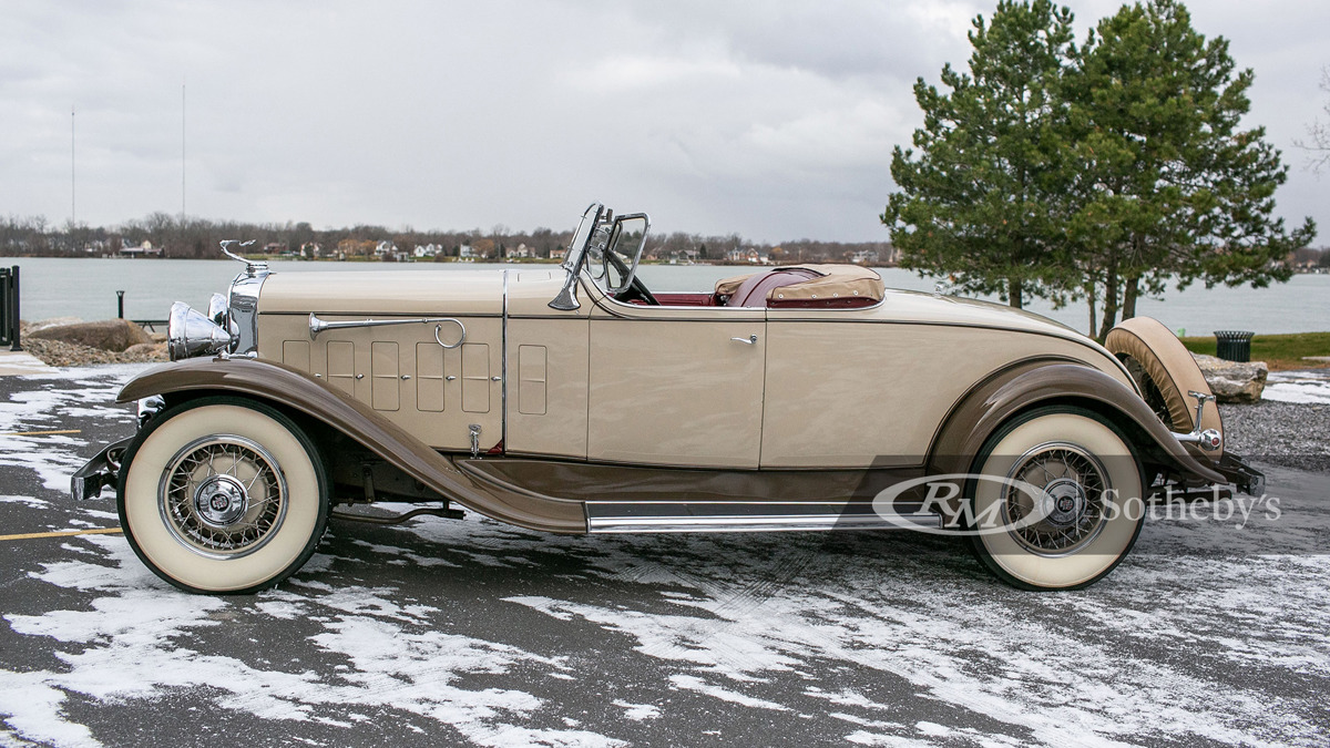 1931 Cadillac V-8 Roadster by Fleetwood available at RM Sotheby’s Arizona Live Auction 2021